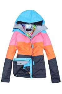 APTRO Women's High Windproof Technology Colorfull Printed Ski Jacket Wear
